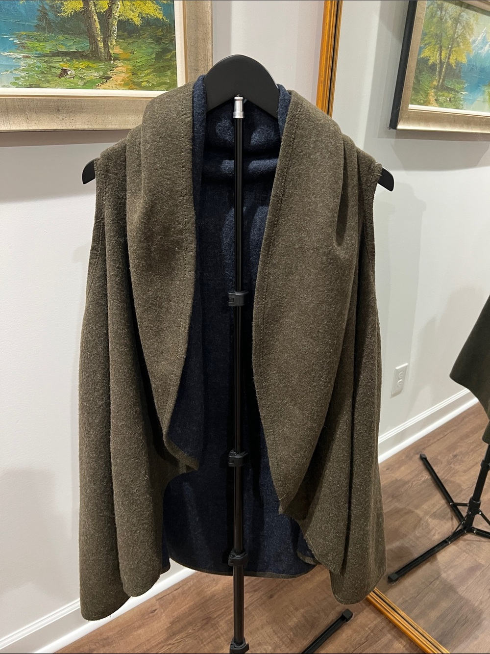 Green and Blue Vest